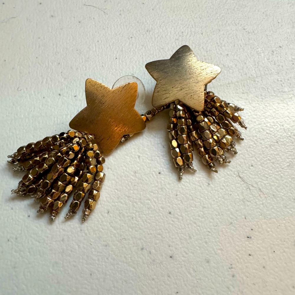 Shooting star earrings
